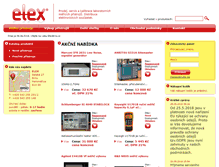 Tablet Screenshot of elexbrno.cz